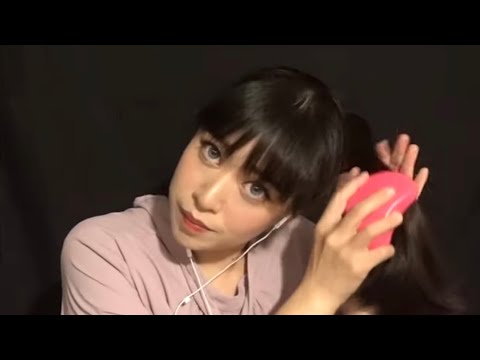 【ASMR】Hair & Body Brushing