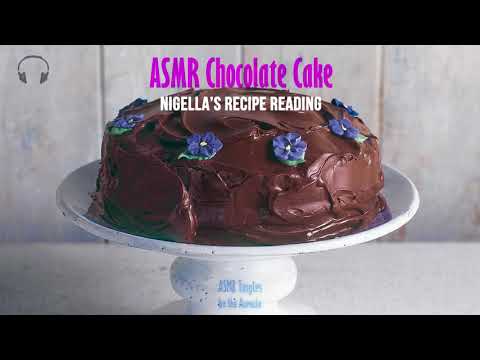 Recipe Reading [ASMR] ★ Chocolate Cake ★ [Softly spoken]