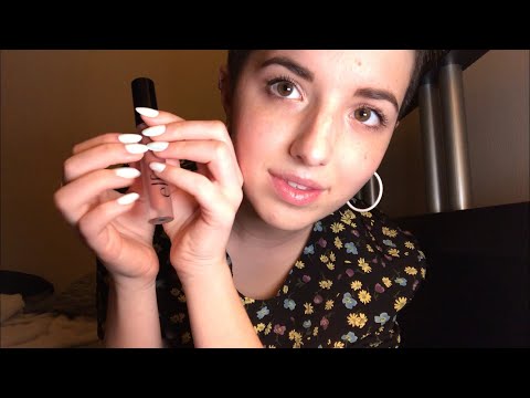 ASMR Up-Close Tapping & Soft Speaking