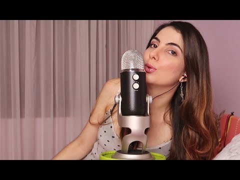 ASMR: TESTANDO NOVOS ARREPIOS COM MICROFONE NOVO!