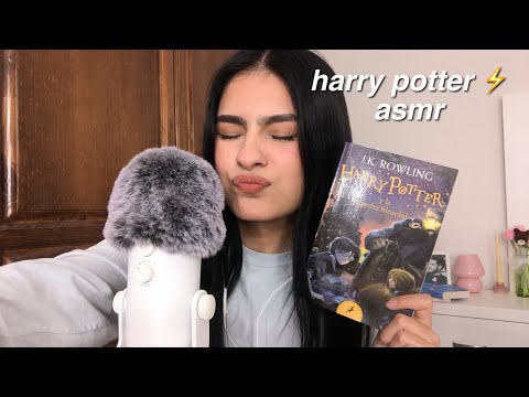 ASMR LEYENDO HARRY POTTER ⚡️