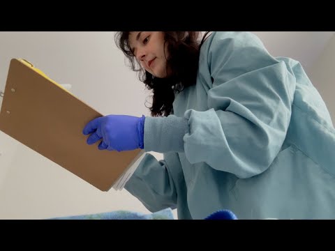 ASMR| Seeing the Gynecologist-You Have a Breast Lump! ( Breast Examination Medical Roleplay)