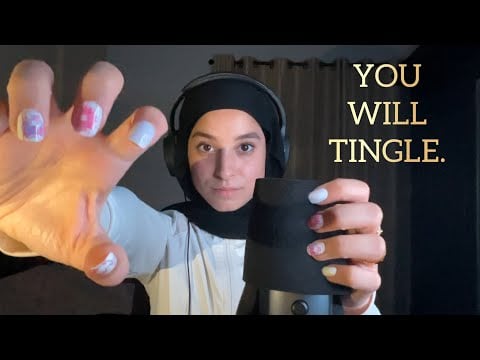 ASMR Fast and Aggressive Mic Pumping & Foam Cover Scratching 