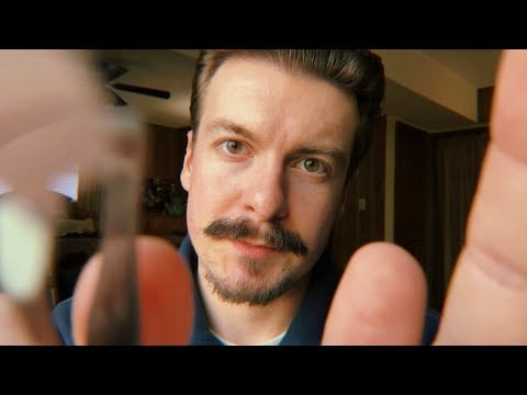 [LOFI ASMR] Putting Cheese Themed Stickers on Your Face | Visual ASMR Triggers 