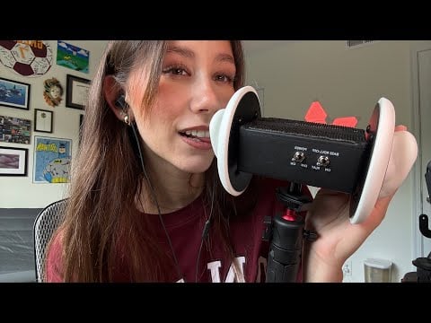 ASMR | Ear to Ear Wet Mouth Sounds 3Dio