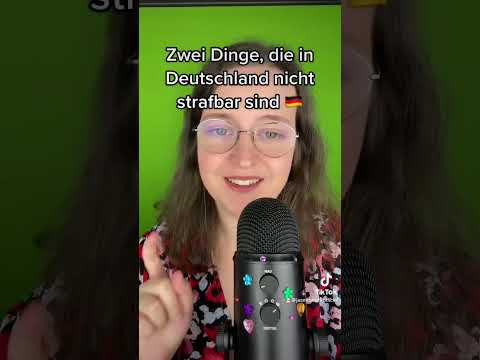 Zwei Dinge, die in Deutschland nicht strafbar sind #asmr #asmrshorts #asmrshortvideo