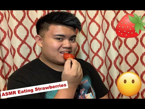 ASMR Eating Strawberries 🍓 (No Talking)