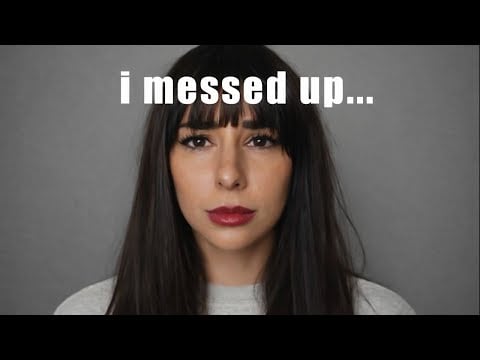 ASMR I messed up.... (serious)  [for sleep, personal attention]