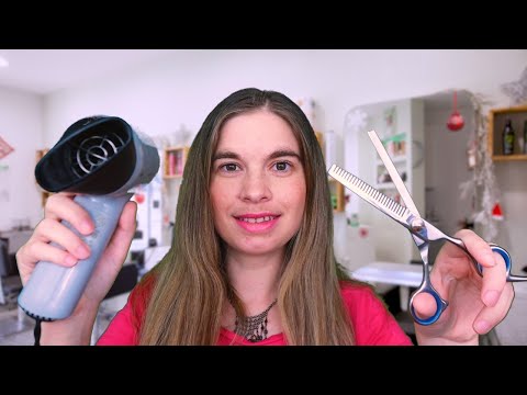 Roleplay ASMR coiffeur - de la douceur avec Manon !