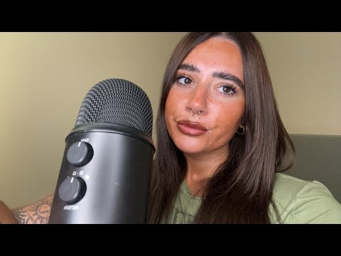 ASMR speaking Greek and repeating Greek tingly words 🇬🇷