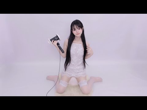🥰晓美 Xiao Mei ASMR  舔耳口腔音喘息 Ear Licking  Licking And Eating Ear Licking