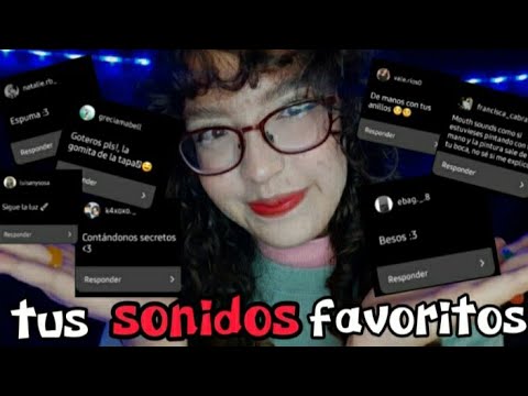 ASMR RÁPIDO E IMPREDECIBLE HAGO LO QUE ME PIDES