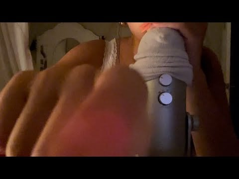 asmr tingly trigger words with hand movements and visuals