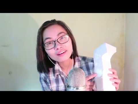 ASMR Việt Nam âm thanh của miếng Xốp , sound from styrofoam | asmr Huyen