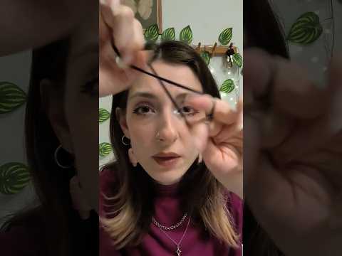 ASMR Threading Your Eyebrows