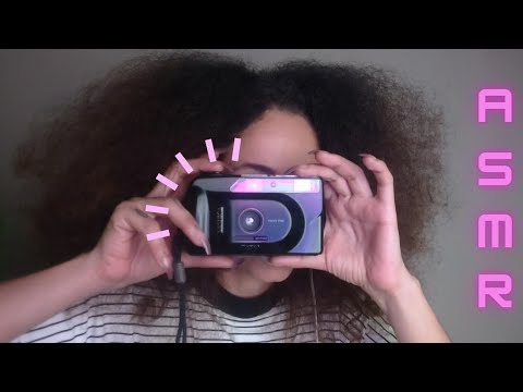 ASMR fotografando você com câmeras antigas | roleplay | voz suave