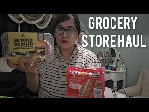 🛍️ASMR Grocery Haul Crinkle Sounds And Tapping 🧀🍔🍕🌭🥄