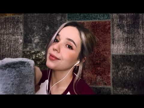 ASMR trigger words, brushing mic