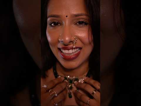 ASMR | listen to the sound of my necklace! #asmr #sleep #asmrsounds #indianasmr #personalattention