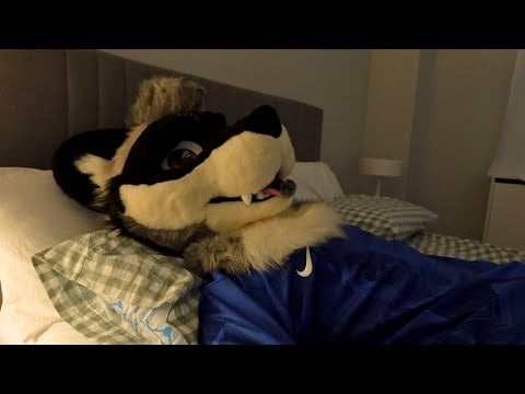 [Furry ASMR] Take a Nap With Me 💭 | Breathing, Heartbeat & Bedsheet Sounds