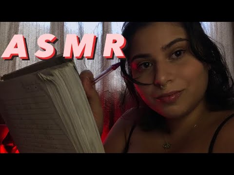 ASMR | FAZENDO PERGUNTAS ALEATÓRIAS PARA DESBLOQUEAR SEU SONO 🔐😴