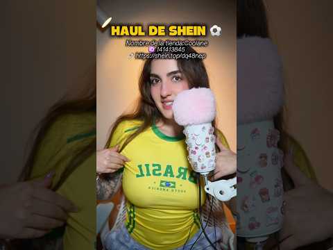 Haul futbolero de SHEIN! #asmr