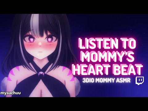 ♡ 3DIO mommy asmr ♡ heartbeat ♡ sleep aid ♡ soft spoken ♡ TWITCH VOD ♡ 15.10.2024 ♡