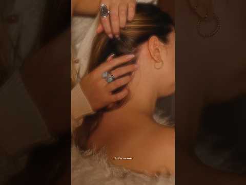 the most relaxing touch massage 😴 #asmrsleep #asmrmassage #asmrsounds
