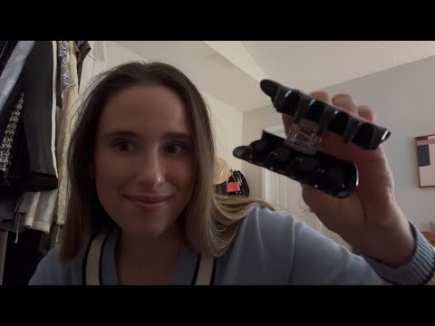 ASMR Clipping Your Hair Back + Personal Attention 💆‍♀️