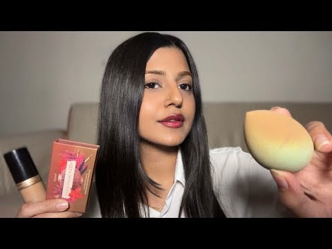 INDIAN ASMR| Office Friend Does Your Make Up & Gossip💖Personal Attention Roleplay| HINDI SLEEP ASMR