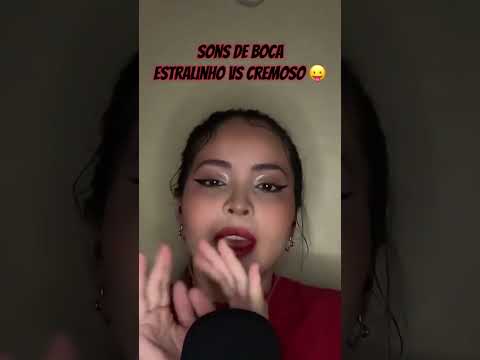 asmr sons de boca molhado relax