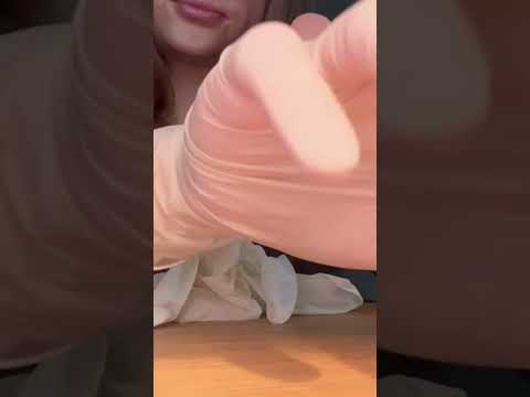 ASMR Latex Glove Sounds #asmr #triggersforsleep #tingles #asmrsounds #asmrshorts #asmrvideo