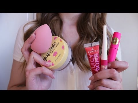 ASMR Doing Your Spring Makeup 🌸 Layered sounds, no talking, gentle personal attention