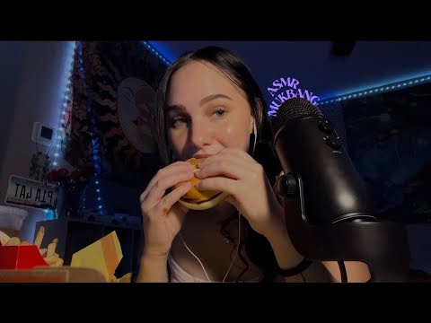 asmr mcdonalds mukbang 🍔🍟