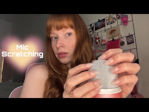 ASMR ♡ Mic Scratching w/ Visuals