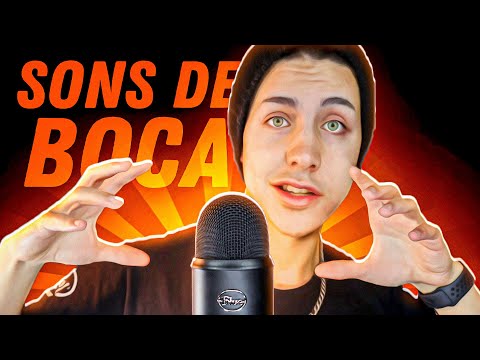 SONS DE BOCA FORTES NO BLUE YETI – ASMR