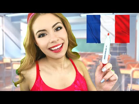 [ASMR] French Teacher Roleplay 📚  Classroom RP