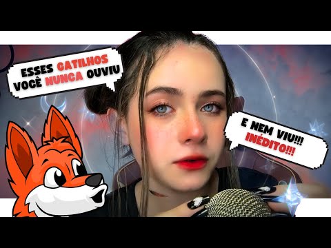 [ASMR] COM GATILHOS RAROS E INÉDITOS | YasASMR_