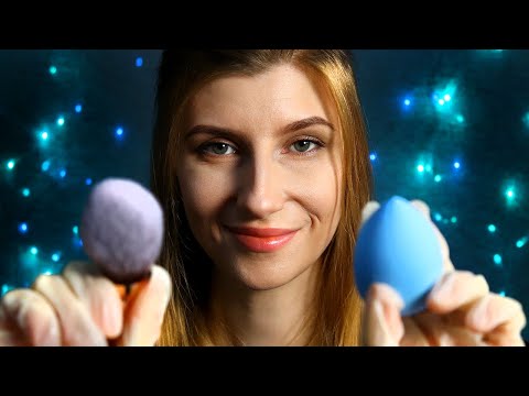 ASMR Realistic Makeup Application Layered Sounds ❤️