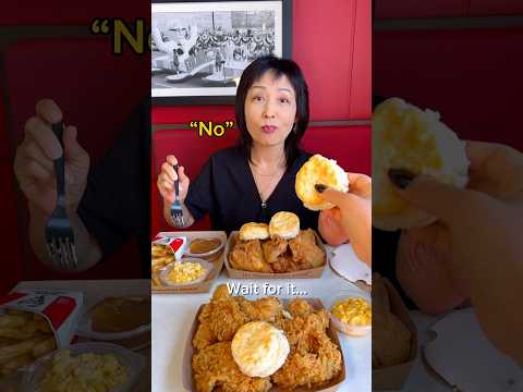 You want biscuit? #food #eating #chicken