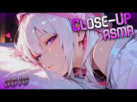 ‼️(3DIO) Close-Up Ear to Ear Eating / Ear Massage ASMR  💤