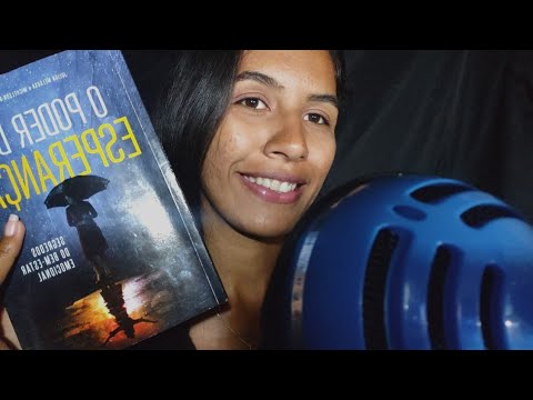 ASMR " LENDO UM LIVRO EM INAUDÍVEL 📘💤
