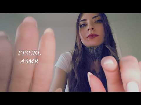 ASMR | 100% VISUEL SUR TON VISAGE + CHUCHOTEMENT TRES PROCHE DU MICRO 😴