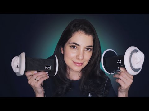 ASMR 3Dio ou o Pop, qual microfone você prefere?