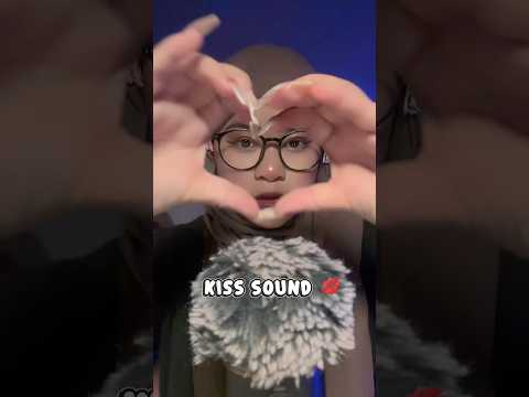 Kiss sound 💋💋 #asmrvideo