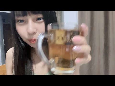 asmr - celebrating birthday and unpacking gift from celebration