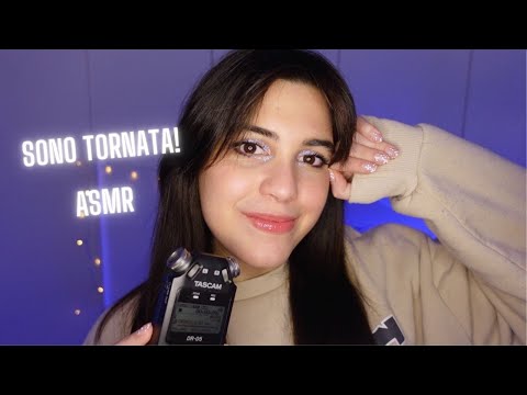 ASMR: Tantissime Novità! Whispering+ Water Sounds