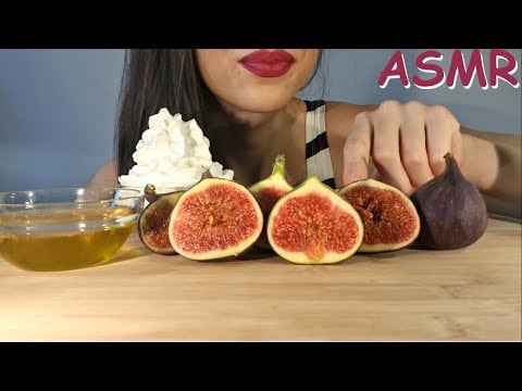 ASMR | Eating Sweet Figs | CRISPY SOUNDS | No Talking | Lady M. ASMR
