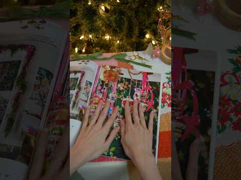 Calm evenings flipping through holiday magazines... what could be better? #asmr #aesthetic