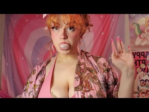 ASMR Your Eccentric Auntie gives you a VERY pink makeover?💗🎀🌸